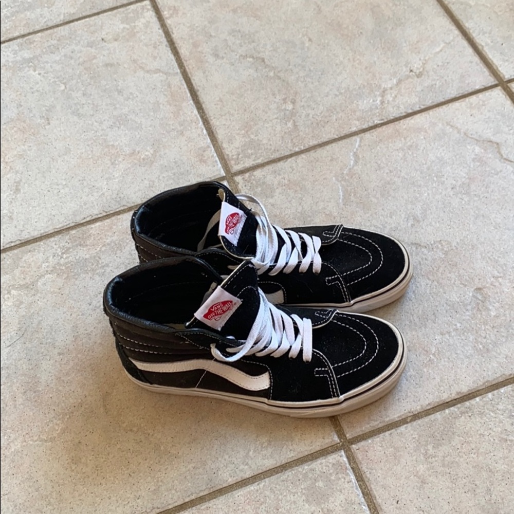 Black High top vans